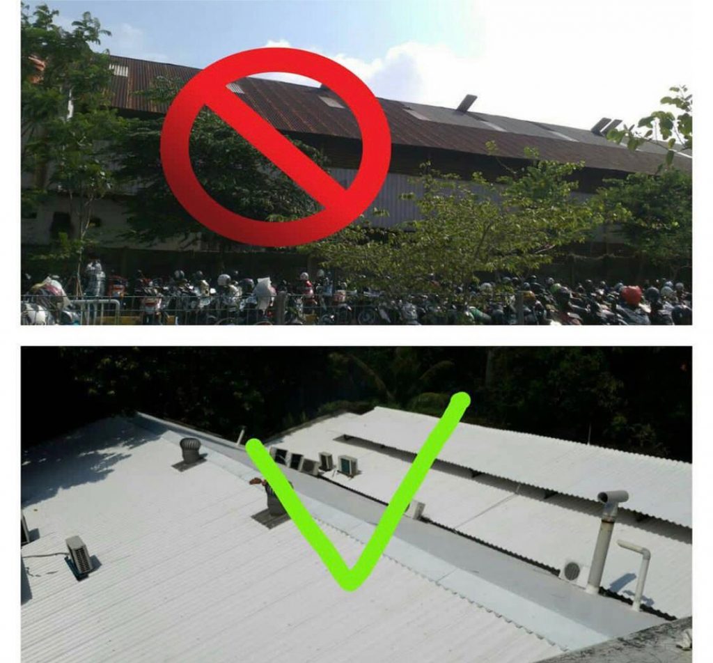 Atap Metal dan Atap UPVC